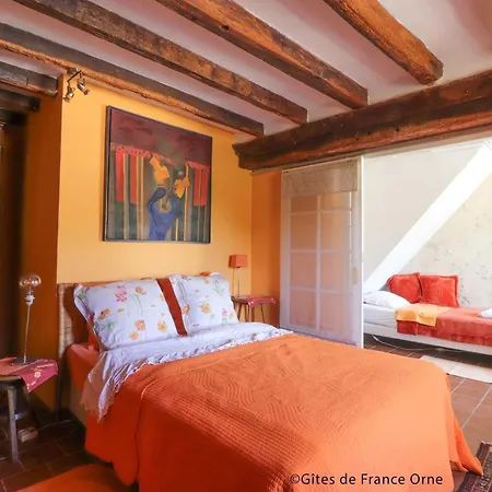 펜션 Maison Authentique Avec Piscine, Cheminee, Et Golf Dans Le Perche - Fr-1-497-186