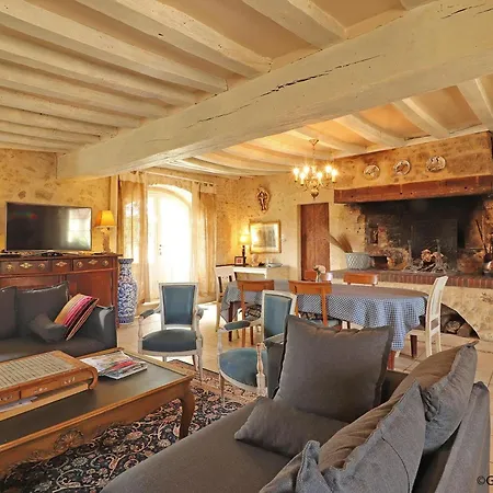 Maison Authentique Avec Piscine, Cheminee, Et Golf Dans Le Perche - Fr-1-497-186 펜션