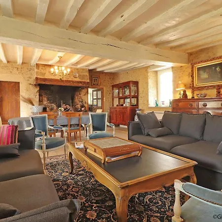 펜션 Maison Authentique Avec Piscine, Cheminee, Et Golf Dans Le Perche - Fr-1-497-186 *