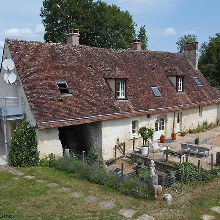 Country house Maison Authentique Avec Piscine, Cheminee, Et Golf Dans Le Perche - Fr-1-497-186